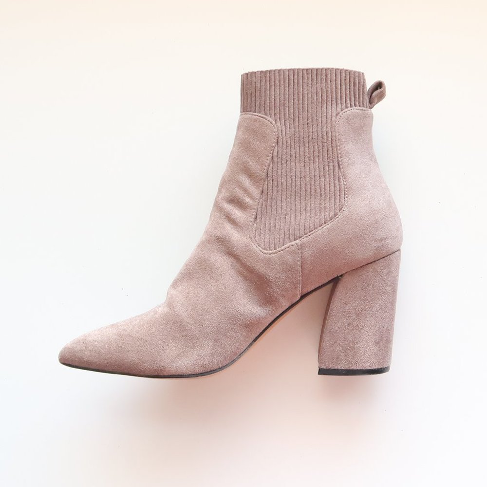 Steven By Steve Madden Taupe Suede Pointy Toe Pul… - image 8